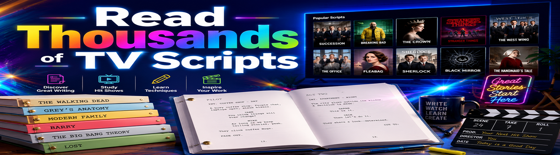 Read Thousands of TV Scripts — The Script Savant