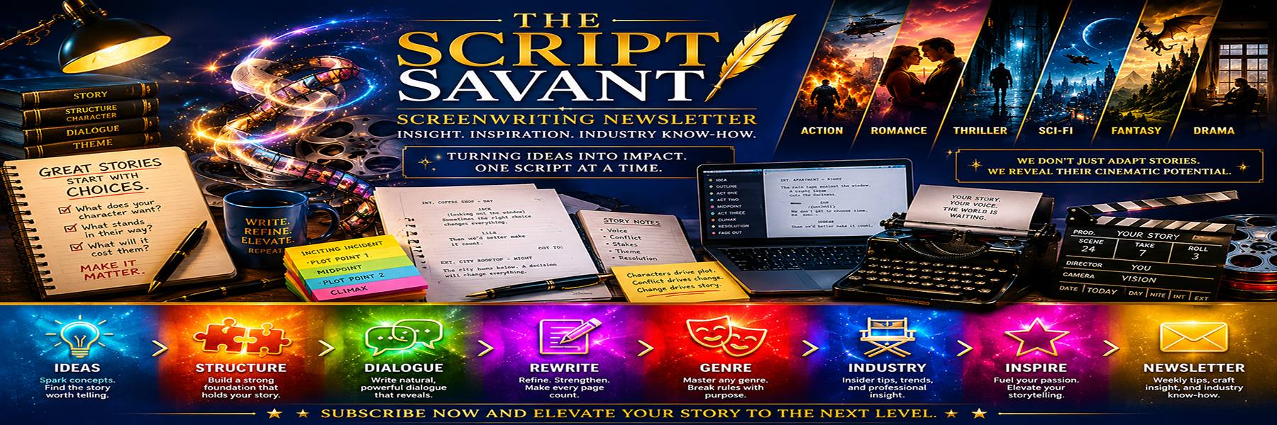 The Script Savant — About