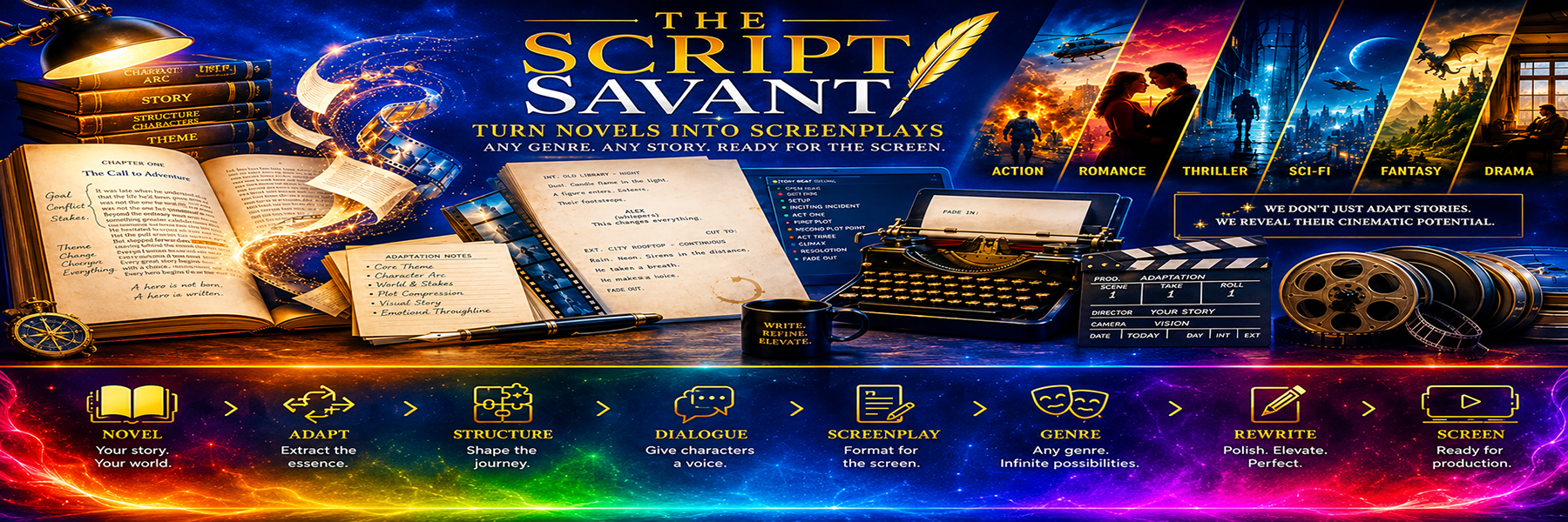 The Script Savant — Explore